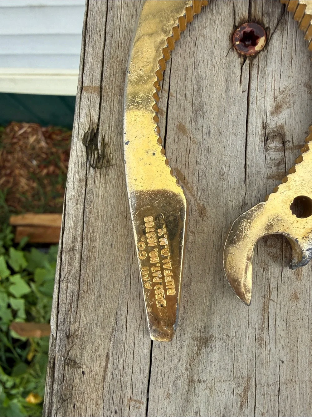 Pattened 1950s and early 60s AIM bar tool Joseph Amigone